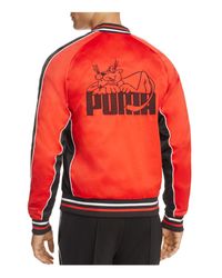puma satin jacket