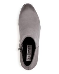 blondo mushroom suede booties