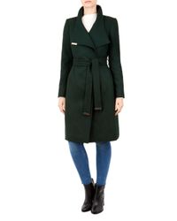 ted baker sandra green coat