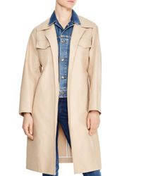 sandro trench coat womens