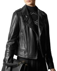 ted baker mandyy leather jacket