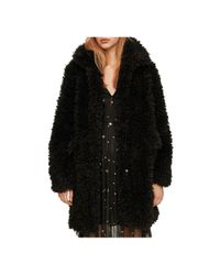 maje faux shearling jacket