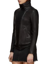mackage sandy leather jacket