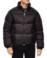 sandro technical padded jacket