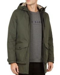 ted baker parka mens