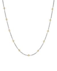 David Yurman Metallic Cable Collectibles 18k Gold-bead & Chain Necklace