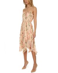 zimmermann prima hydrangea floating dress