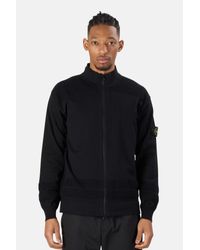 stone island knitted jacket