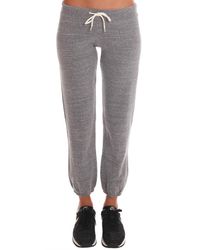 Monrow - Gray Fleece Vintage Sweats - Lyst