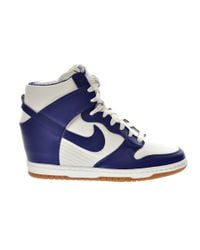 Nike | Blue Dunk Sky Hi High-Top Sneakers | Lyst