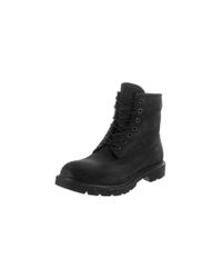Timberland | Black Icon 6-Inch Leather Boots for Men | Lyst
