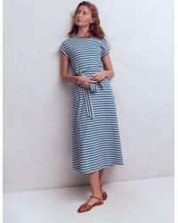 long knit maxi dress Clarise Knit Maxi Dress Azure Blue / 1XL main image 0