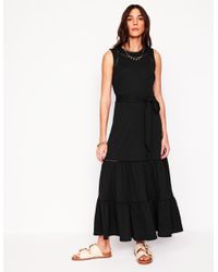 boden bella jersey dress Boden Women's Daisy Flippy Jersey Dress in Green