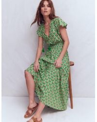 Boden Daphne Jersey Maxi Dress in Blue | Lyst