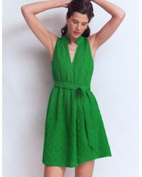 boden eve double cloth short dress Boden Women's Viv Double Cloth Short Dress in Pink