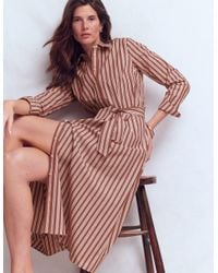 boden amy cotton midi shirt dress BODEN Amy Cotton Midi Shirt Dress