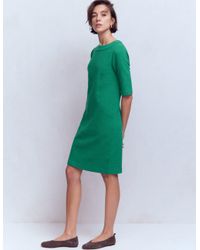 knee length dresses for ladies Bre Cord Short Dress-Rich Magenta main image 0