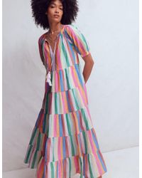 Boden Flutter Jersey Maxi Dress Multi, Tropic Parrot in Blue | Lyst Boden Flutter Jersey Maxi Dress Multi, Tropic Parrot in Blue | Lyst