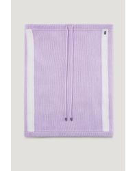 Bogner Carlee Cashmere Loop Scarf in Lilac/White (Purple) | Lyst