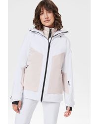 Bogner Pika Ski Jacket in White/Light Pink (White) - Lyst