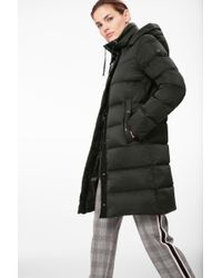 bogner long down coat