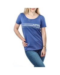 Armani Jeans T-shirts for Women - Up to 67% off at Lyst.com