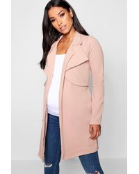 beige duster coat womens