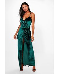 boohoo mint green dress