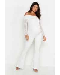 boohoo maternity jumpsuit