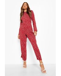 Polka Dot Jumpsuits For Women Up To 80 Off At Lyst Com