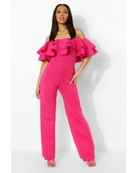pink formal jumpsuits