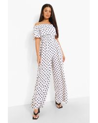 Polka Dot Jumpsuits For Women Up To 80 Off At Lyst Com