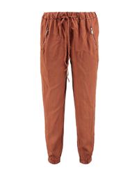 synthetic cargo pants