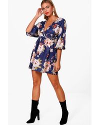 kimono smock dress