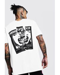 graphic oversized tees mens