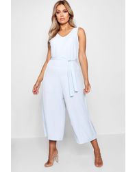 plunge culotte jumpsuit