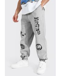 boohooman grey joggers