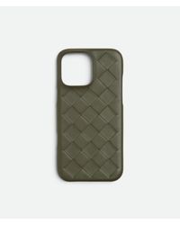 Bottega Veneta Iphone 15 Pro Case in Grey for Men | Lyst UK