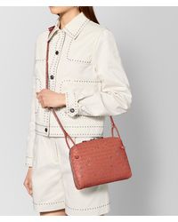 Bottega Veneta Multicolor Hibiscus Intrecciato Nappa Ayers Nodini Bag