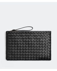 Bottega Veneta Origami Large Envelope Pouch in Purple | Lyst