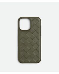 Bottega Veneta Iphone 15 Pro Case in Grey for Men | Lyst UK