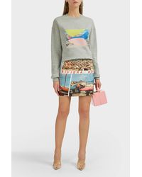 Isa Arfen Multicolor Boxy Cotton Sweatshirt
