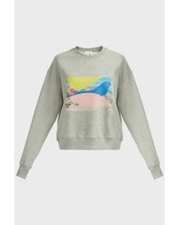 Isa Arfen Multicolor Boxy Cotton Sweatshirt