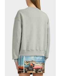 Isa Arfen Multicolor Boxy Cotton Sweatshirt