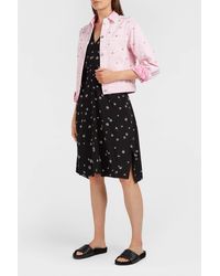 isabel marant pink denim jacket