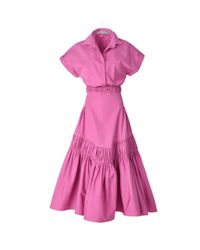 Boutique Ludivine Pink Silvia Tcherassi Miniato Dress