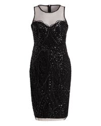 Adrianna Papell Black Kleid