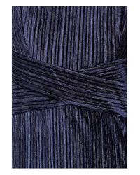 Adrianna Papell Blue Abendkleid