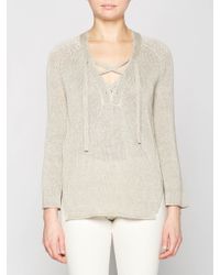 Brochu Walker Multicolor The Tulla Lace Up Tunic