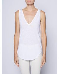Brochu Walker - White The Leland Tank - Lyst